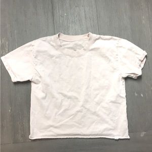 Treasure & Bond crop top pink size small